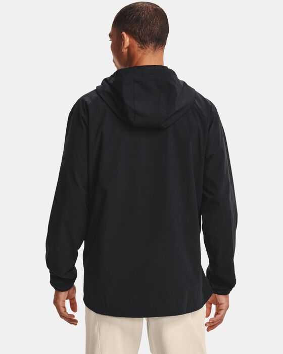 Men's UA Woven Windbreaker Jacket image number 1