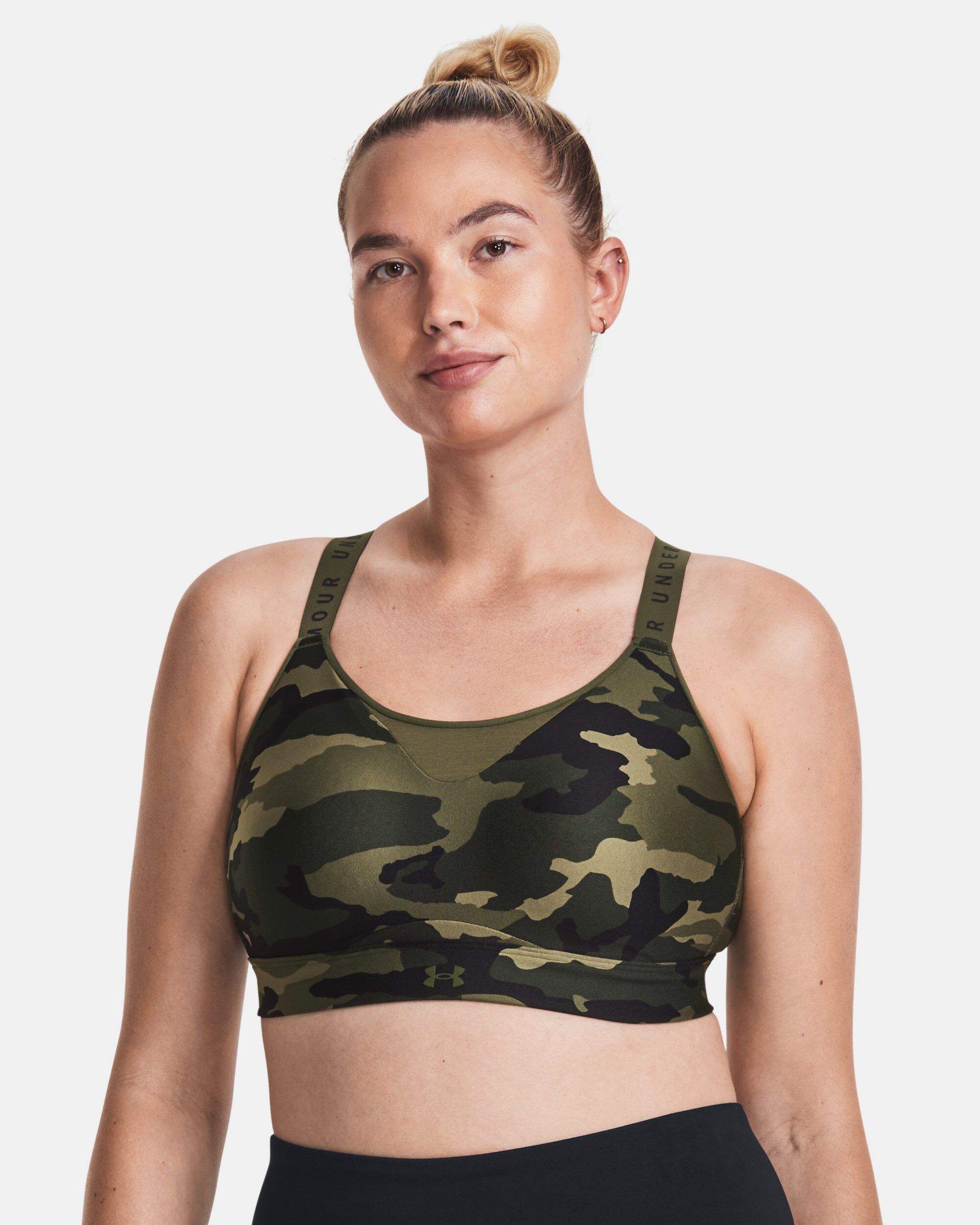 Camouflage sports bra on sale