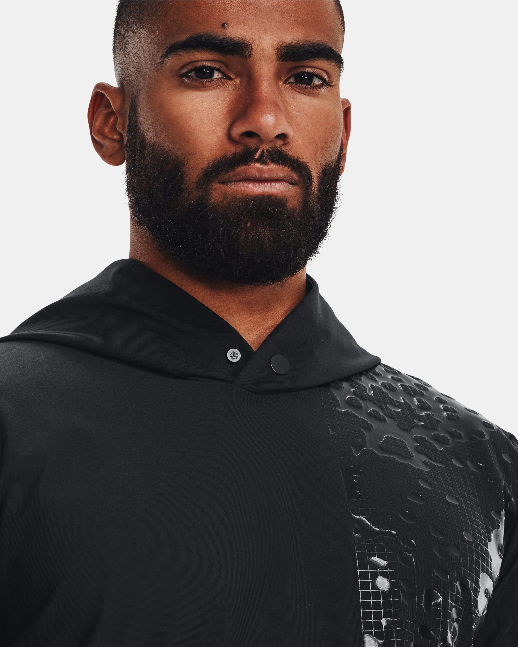 Buy Men s Curry Hooded Golf Shirt Black in Dubai UAE Under Armour