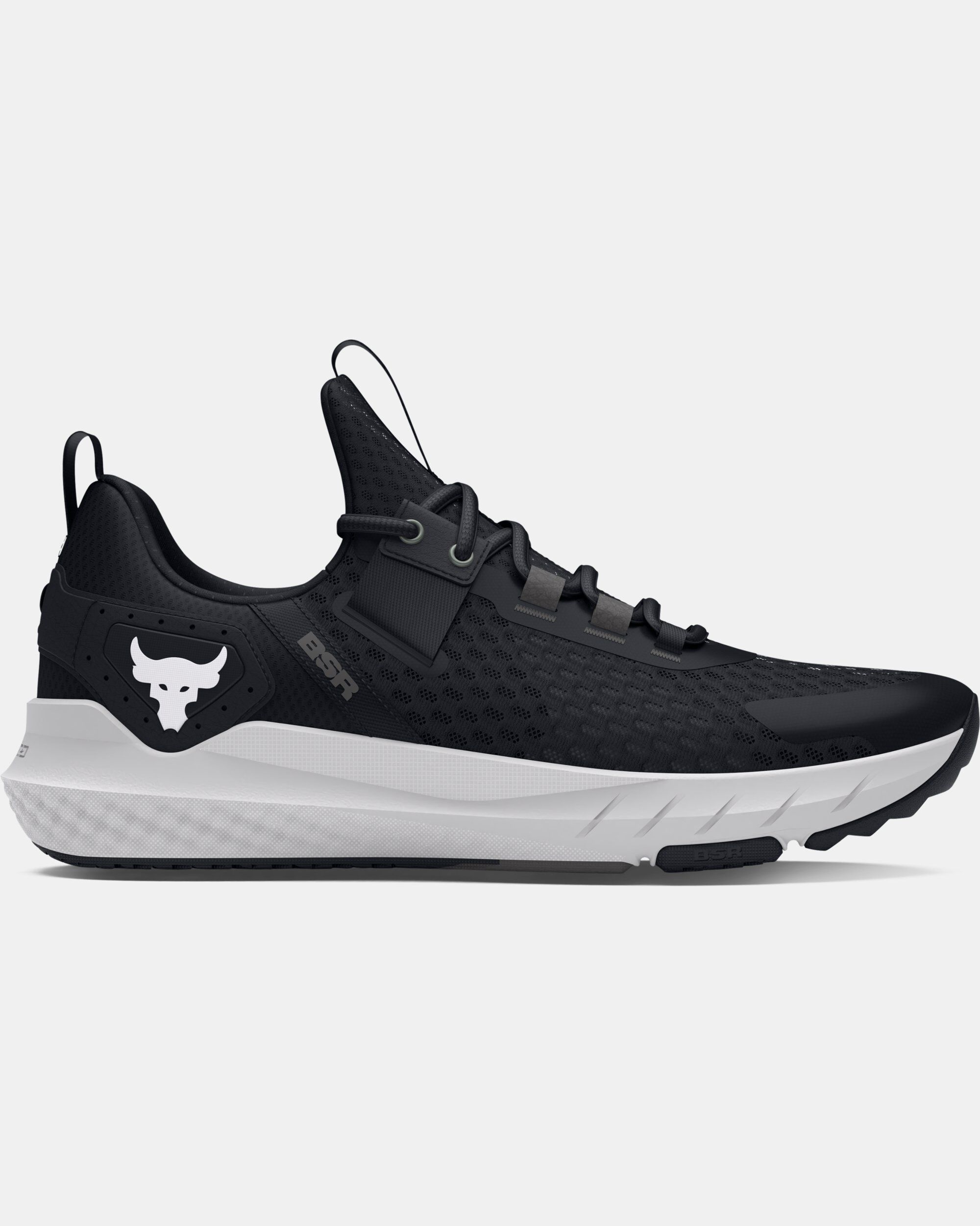 The rock under store armour shoes