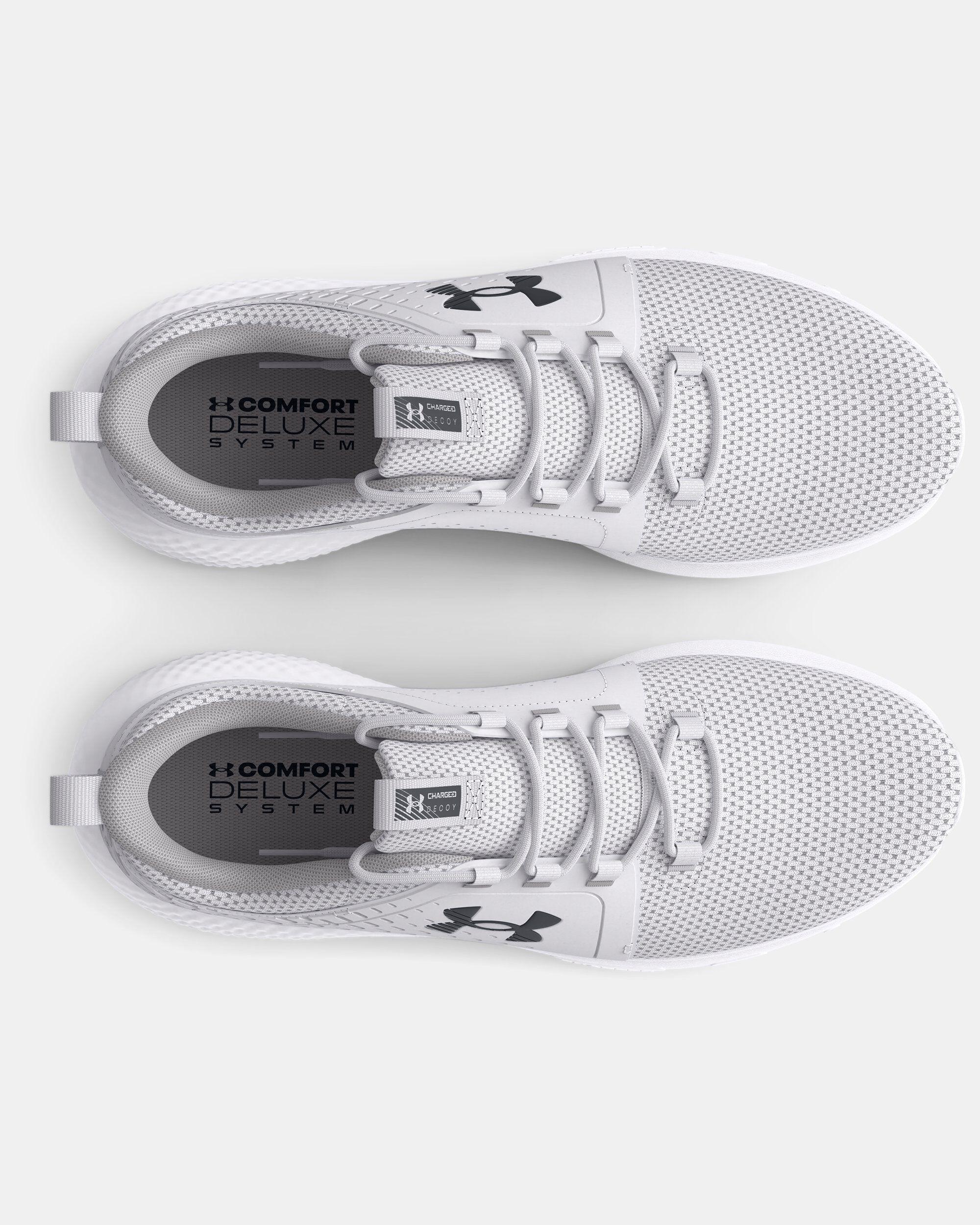 Shop Under Armour UA Charged Decoy Men's Running Shoes White in