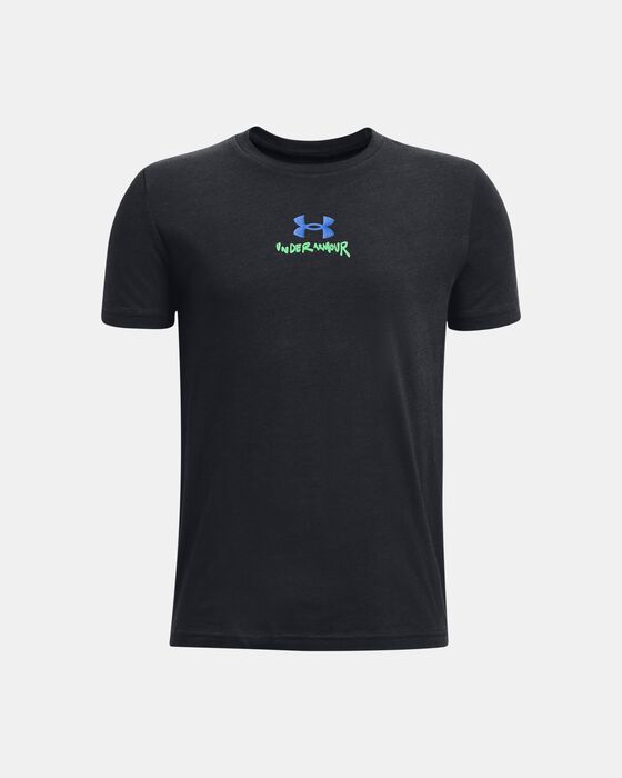 Boys' UA Scribble Branded Short Sleeve image number 0