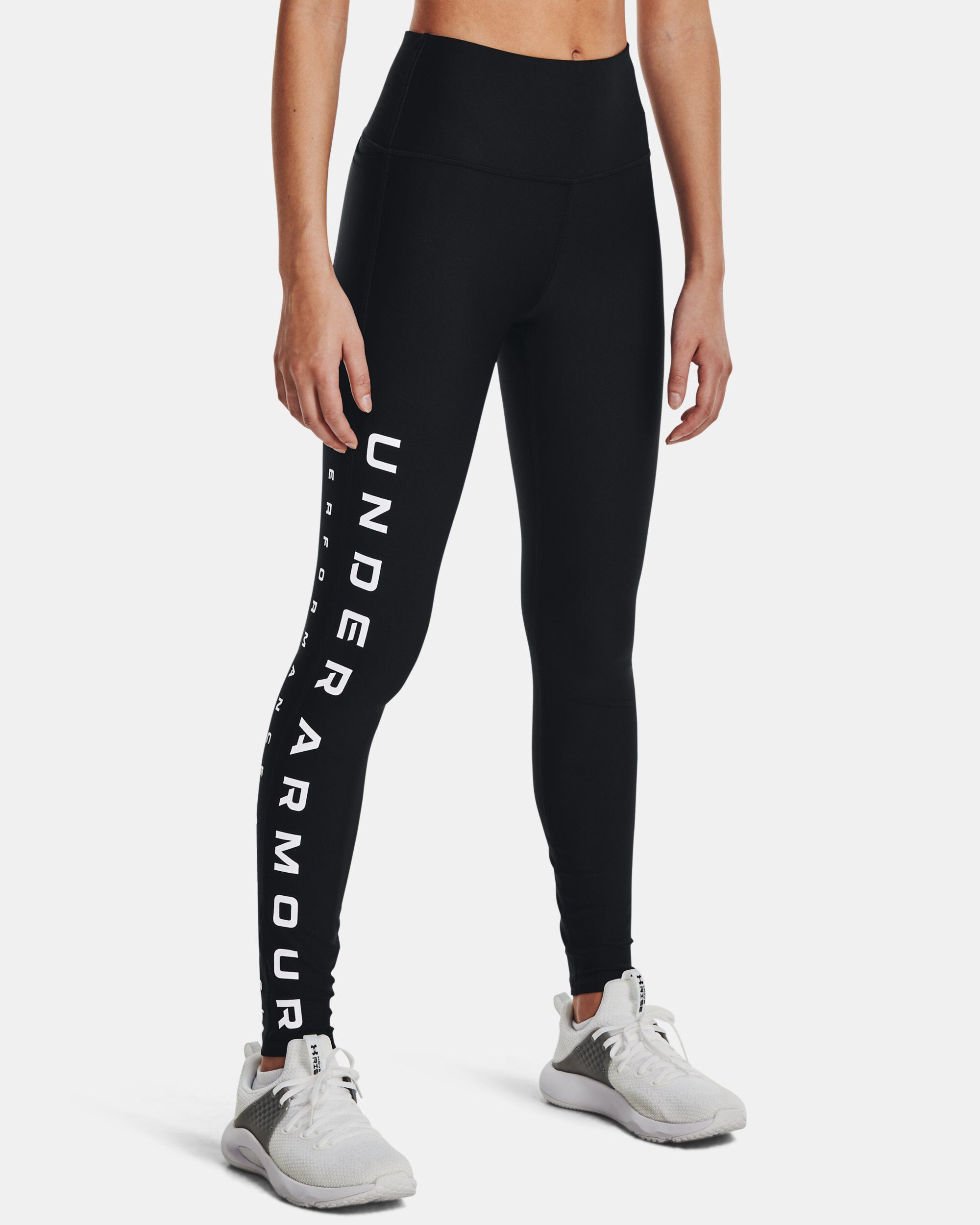 Buy Women s HeatGear Armour Branded Leggings Black in Dubai UAE Under Armour