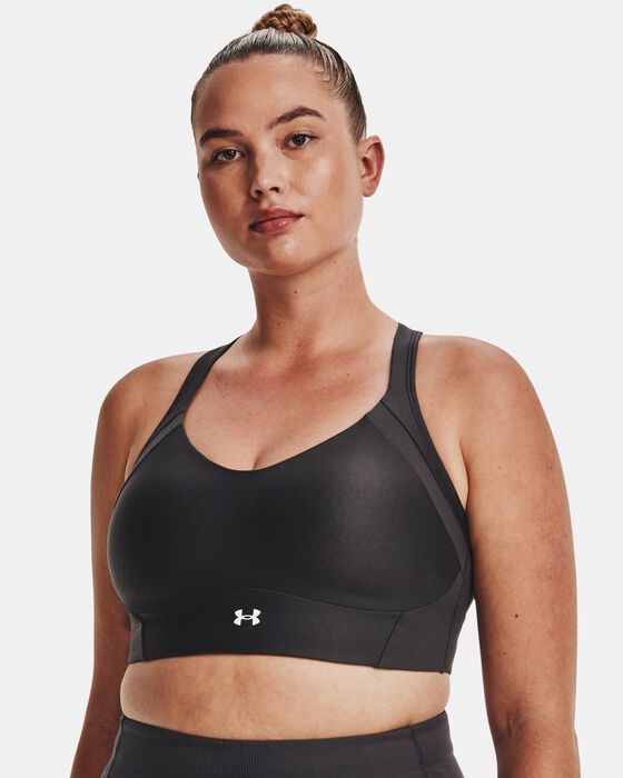 Women's UA Meridian Rib Waistband Ankle Leggings image number 3