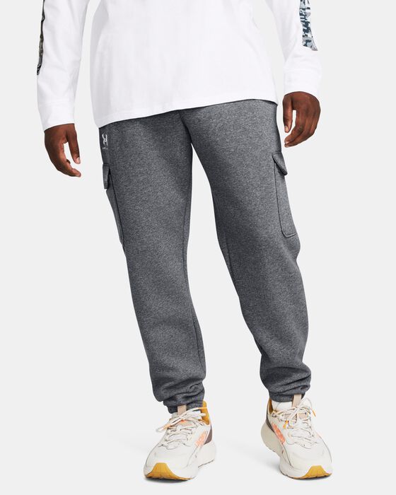 Men's UA Icon Fleece Cargo Pants image number 0