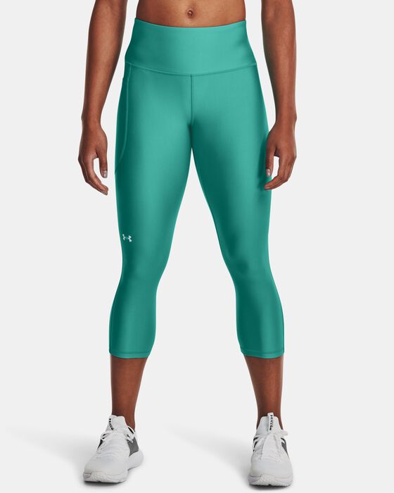 Women's HeatGear® Armour No-Slip Waistband Capris image number 0