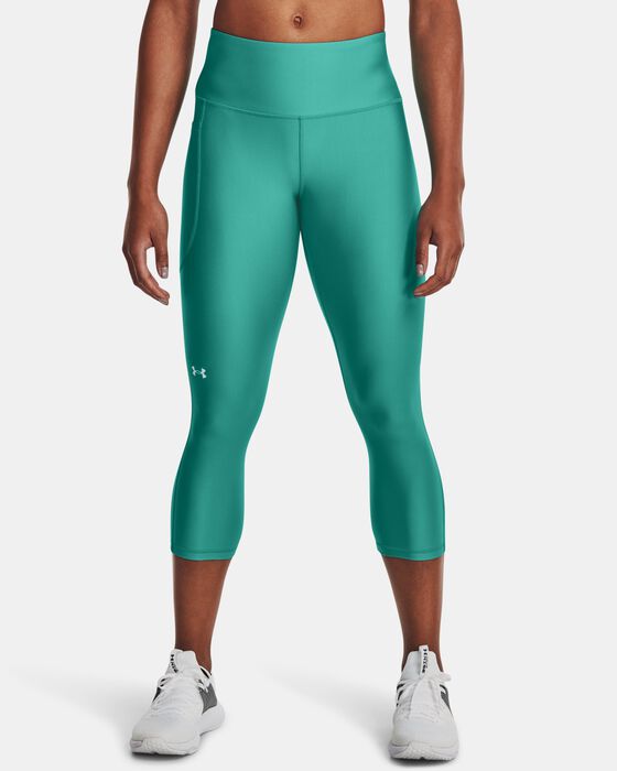 Under Armour Women's HeatGear® Armour No-Slip Waistband Capris Green in  Dubai, UAE