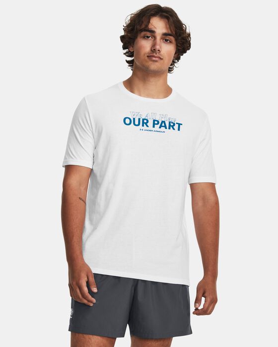 Men's UA We All Play Our Part Short Sleeve image number 0