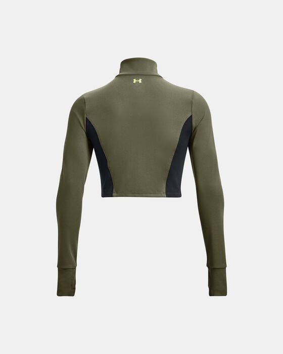 Women's Project Rock Lets Go Crop Full-Zip Women's Project Rock Lets Go Crop Full-Zip image number 1