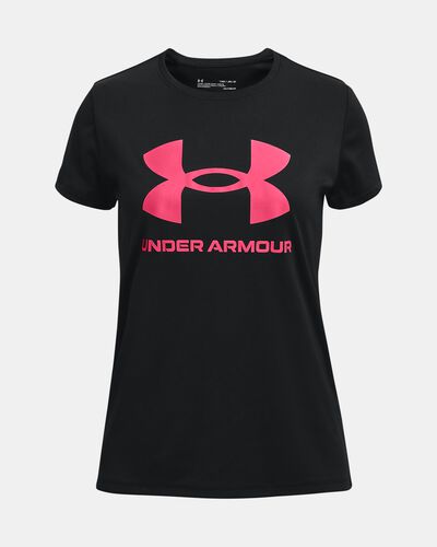 Girls' UA Tech™ Sportstyle Big Logo Short Sleeve