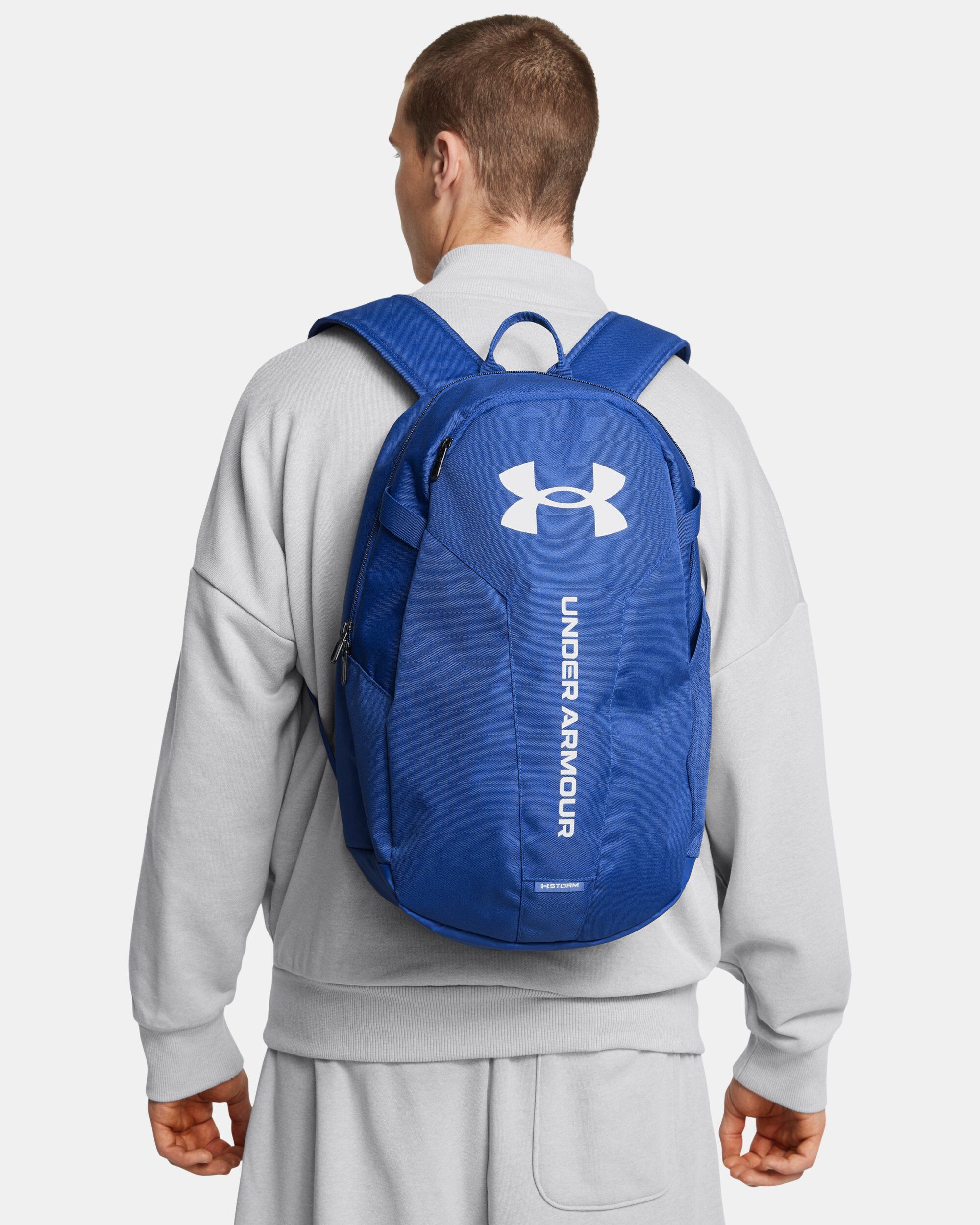 Buy UA Hustle Lite Backpack Blue in Dubai UAE Under Armour