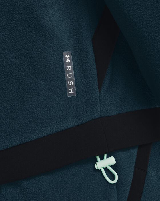 Men's UA RUSH™ Fleece Full-Zip Hoodie image number 6