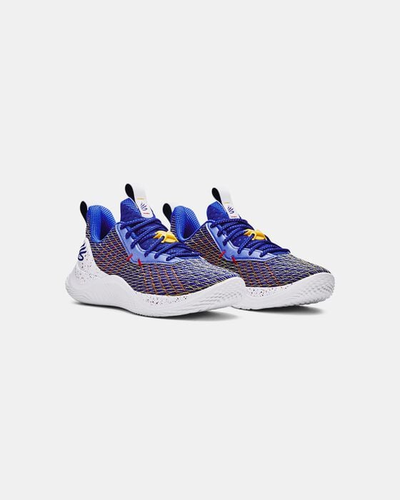 Unisex Curry Flow 10 Dub Nation Basketball Shoes image number 3