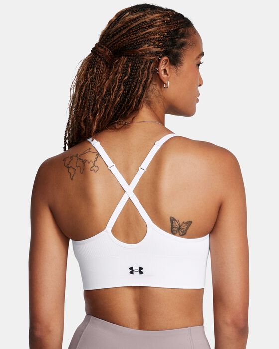 Women's UA Vanish Seamless Low Sports Bra image number 1