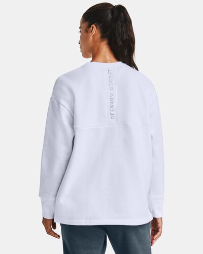 Women's UA Rival Fleece Embroidered Crew