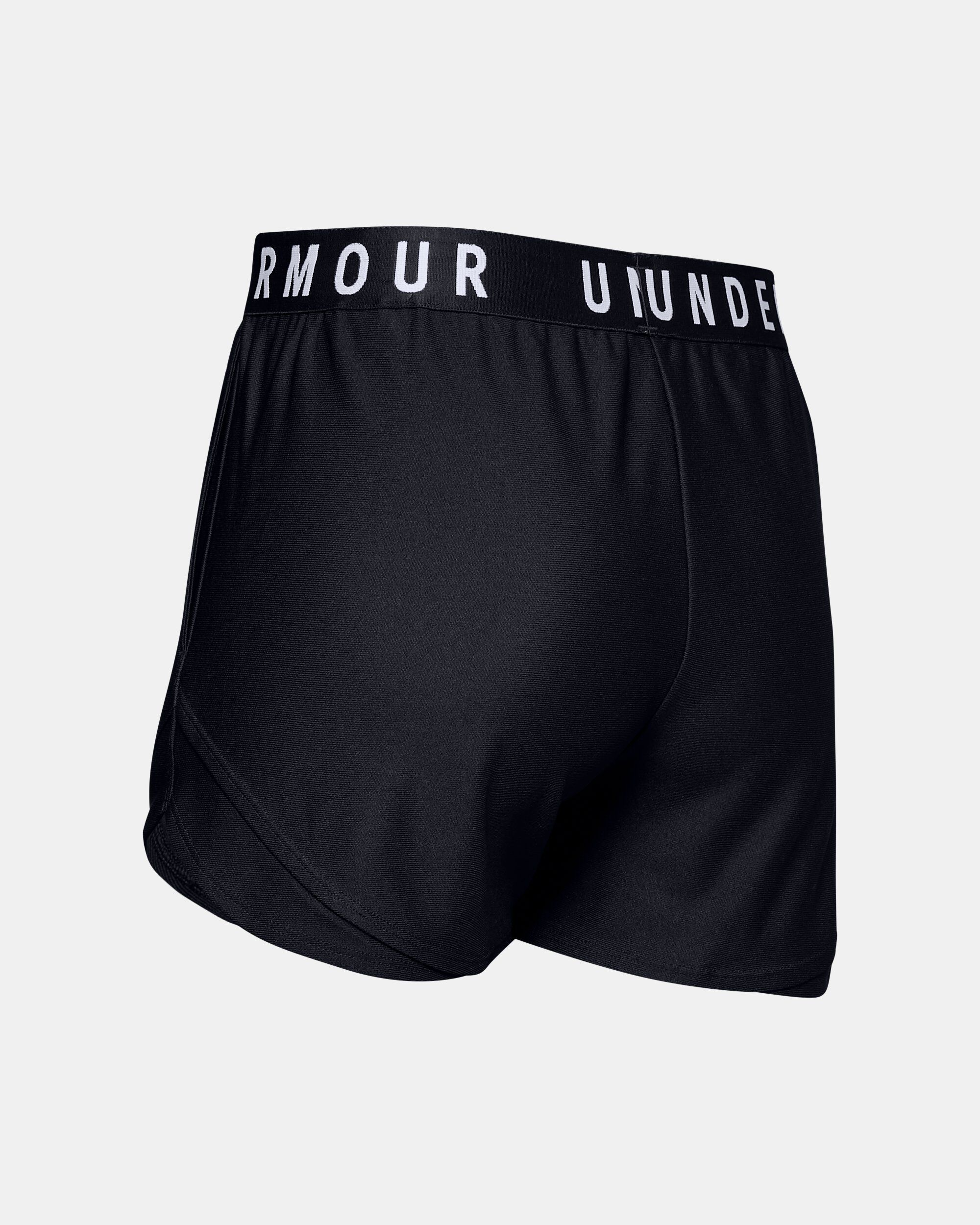 Black under armour shorts womens on sale
