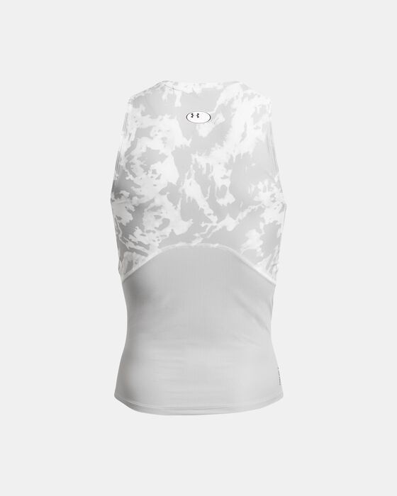 Men's HeatGear® Iso-Chill Printed Tank image number 3