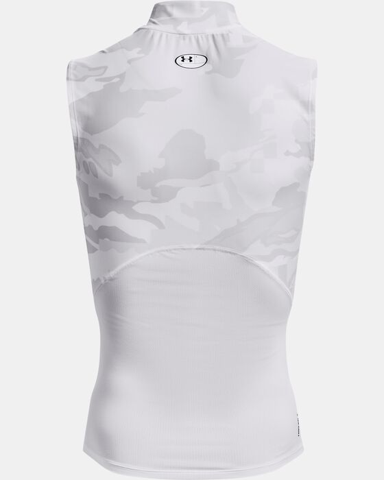 Men's UA Iso-Chill Compression Mock Printed Sleeveless image number 5