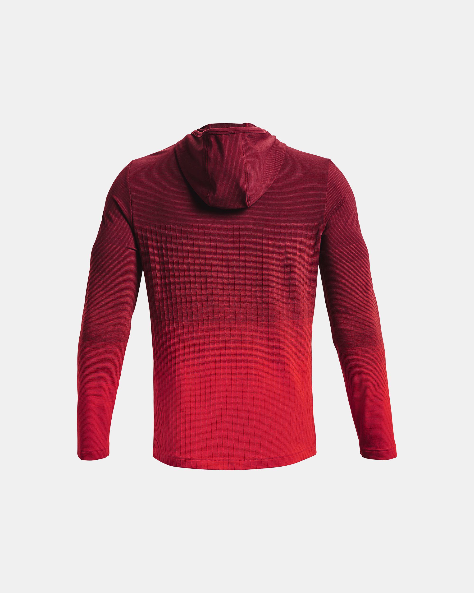 Under Armour Men s UA Seamless Lux Hoodie Red in Dubai UAE