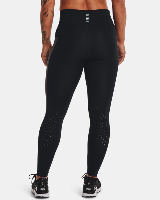 Under Armour, Pants & Jumpsuits, Womens Black Tights Ua Speedpocket Mesh  Printed Run Crop Under Armor M