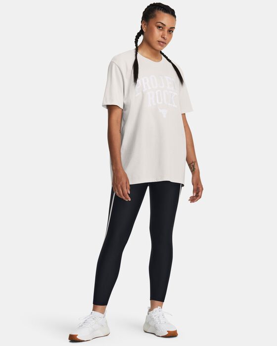 Women's Project Rock Heavyweight Campus T-Shirt Women's Project Rock Heavyweight Campus T-Shirt image number 2