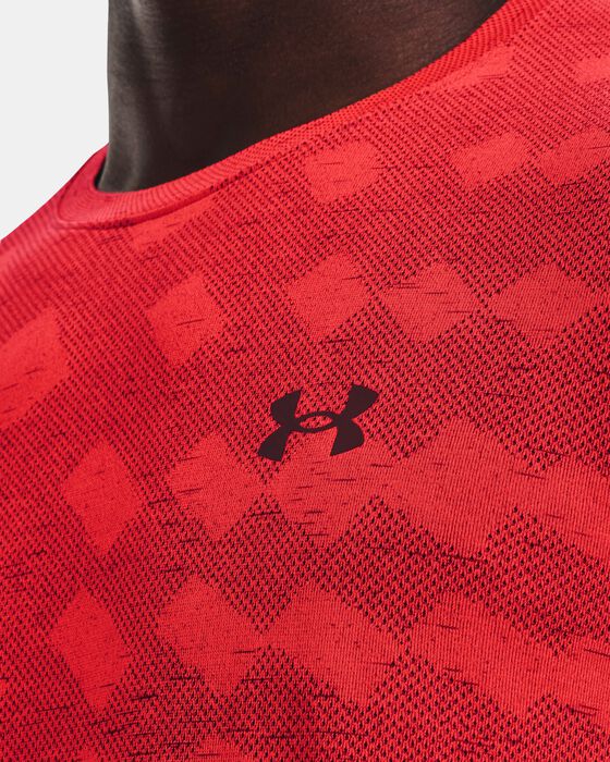 Men's UA Seamless Radial Short Sleeve image number 3