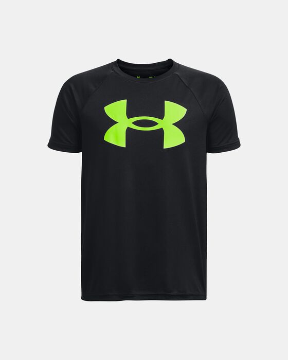 Boys' UA Tech™ Big Logo Short Sleeve image number 0