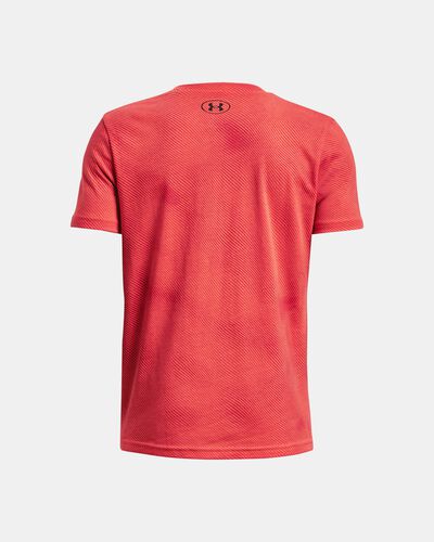 Boys' UA Sportstyle Logo Printed Short Sleeve