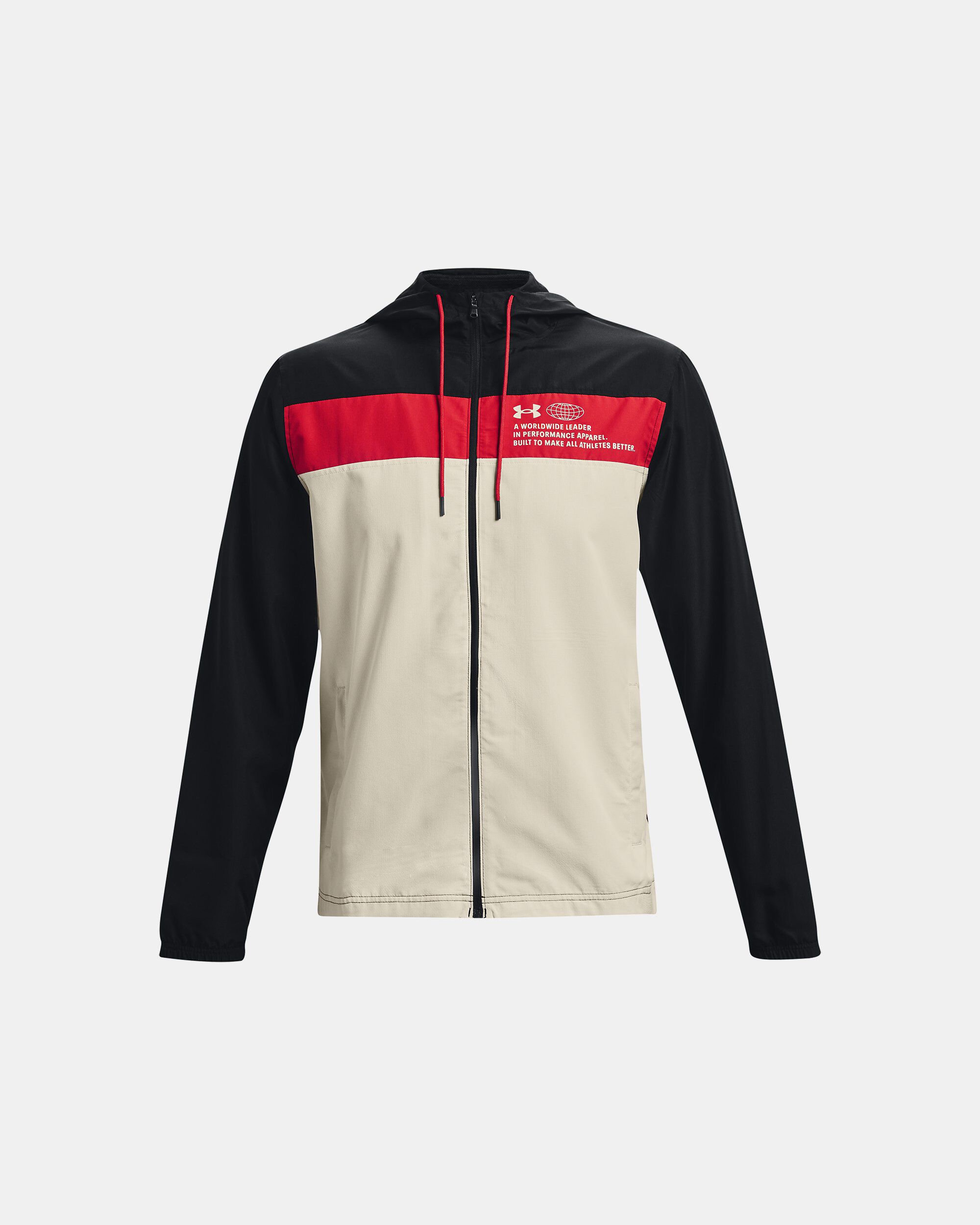 Men's athletic windbreaker on sale