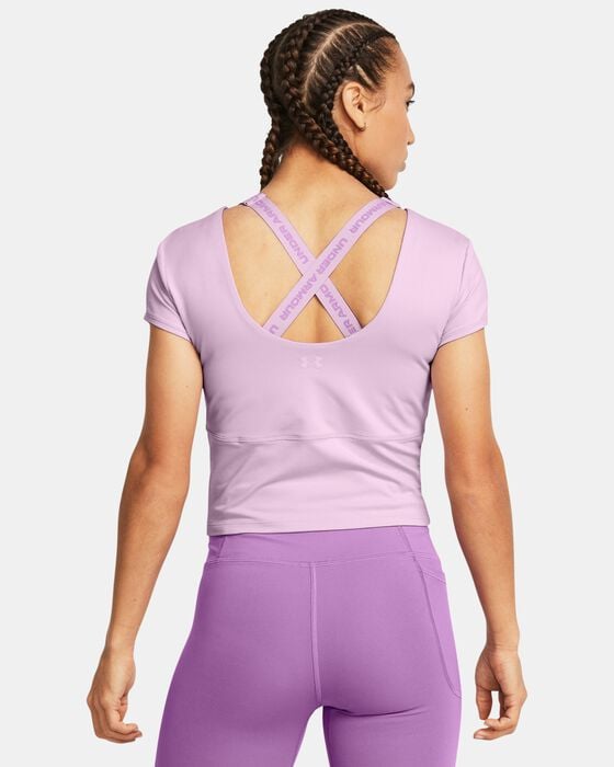 Women's UA Meridian Fitted Short Sleeve image number 1