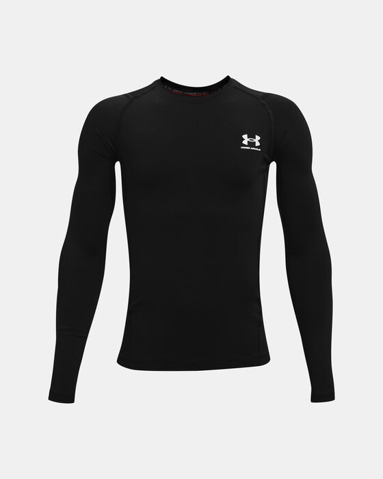 Boys' HeatGear® Armour Long Sleeve image number 0