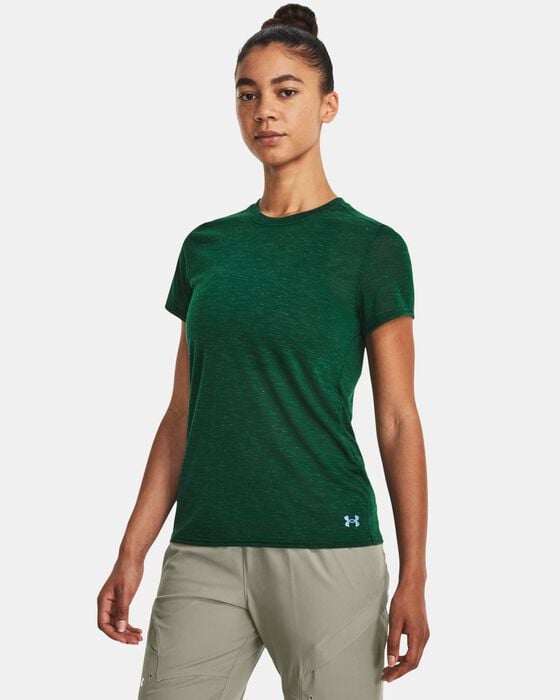 Women's UA Run Anywhere Breeze Short Sleeve image number 0