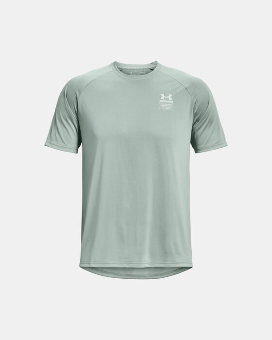 Men's UA ArmourPrint Short Sleeve image number 4