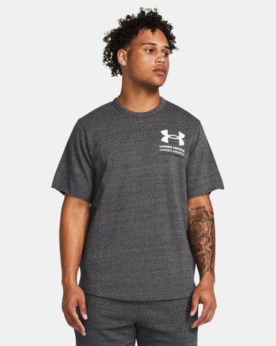 Men's UA Rival Terry Colorblock Short Sleeve