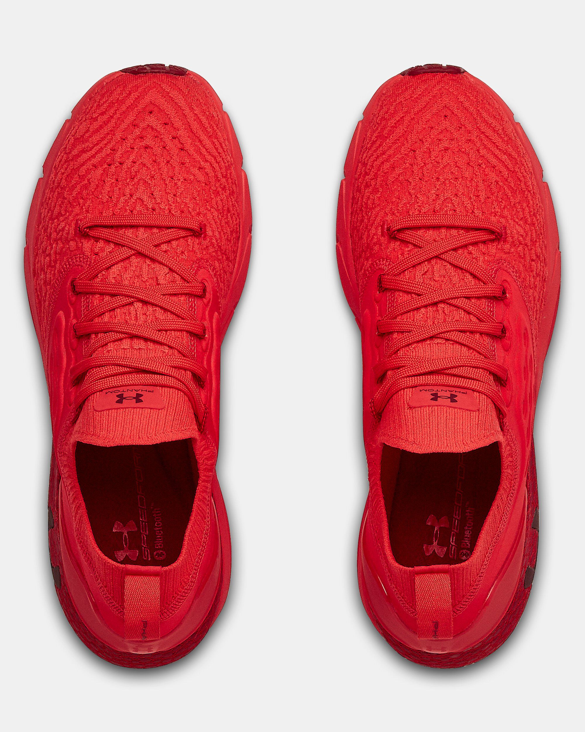 Under armour top hovr all red