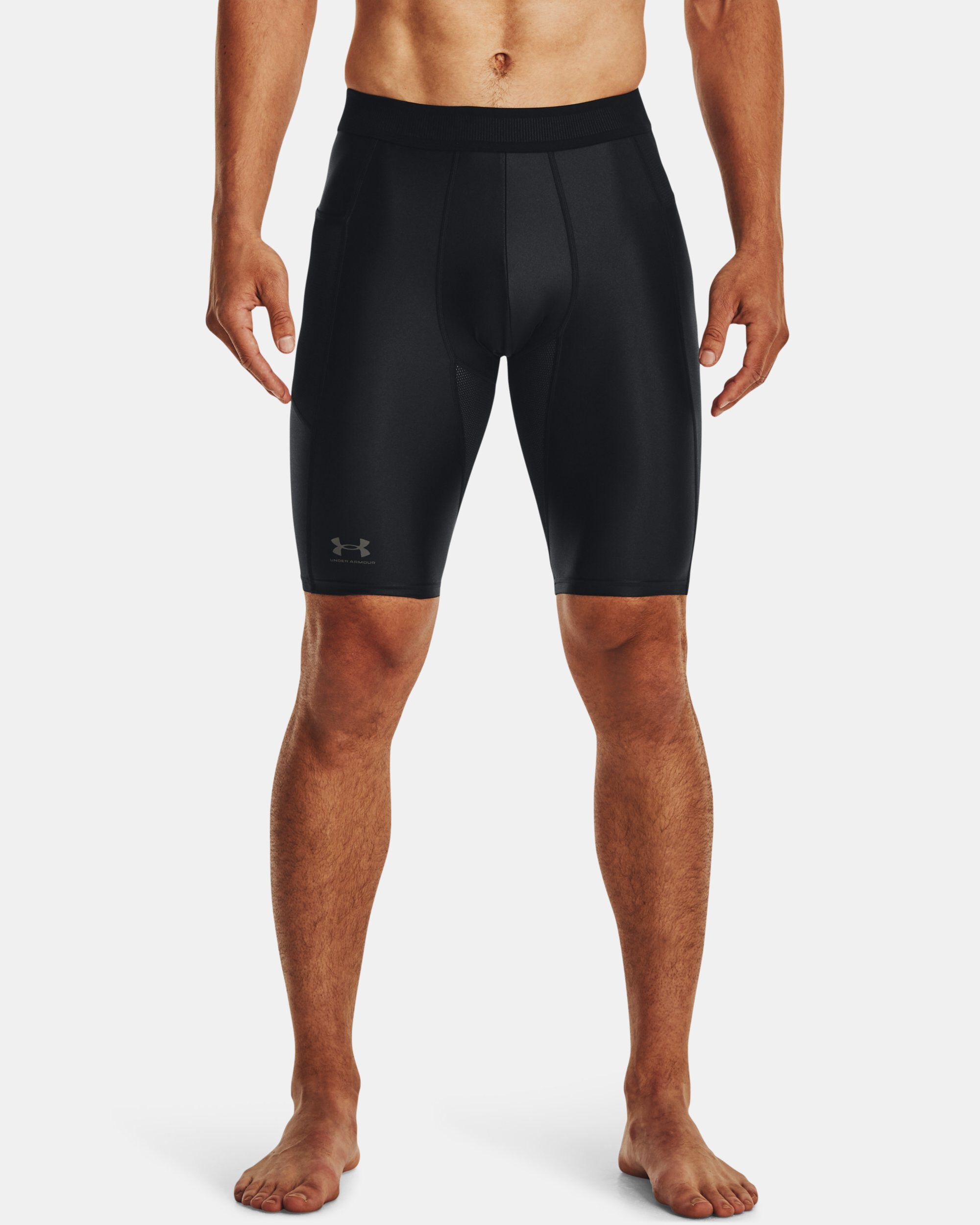 Under Armour Men s UA Iso Chill Compression Long Shorts Black in