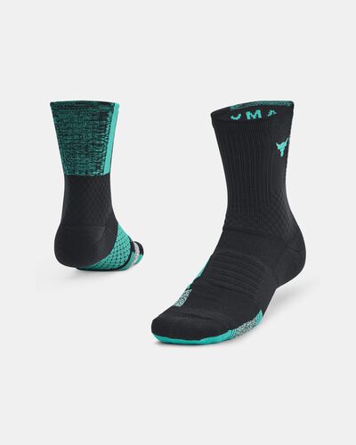 Unisex Project Rock ArmourDry™ Playmaker Mid-Crew Socks