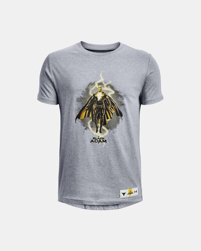Boys' Project Rock Black Adam Short Sleeve