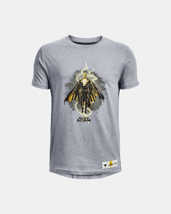 Boys' Project Rock Black Adam Short Sleeve image number 0