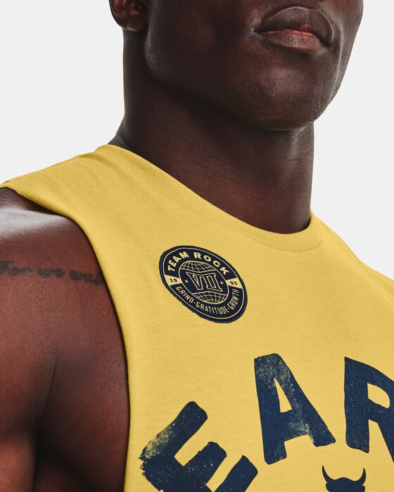 Men's Project Rock Earn Greatness Tank image number 3