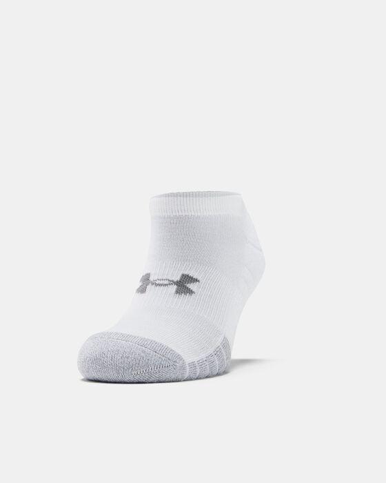 Adult HeatGear® No Show Socks 3-Pack image number 1