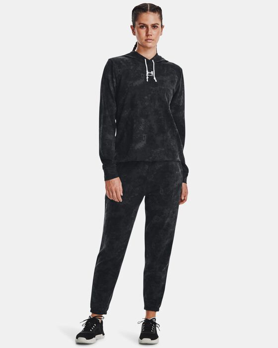 Women's UA Rival Terry Printed Joggers image number 2