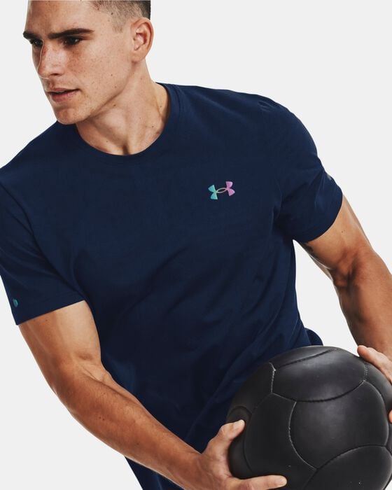 Men's UA RUSH™ Seamless GeoSport Short Sleeve image number 0