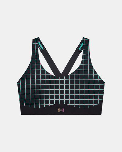 Women's UA RUSH™ SmartForm Mid Printed Sports Bra
