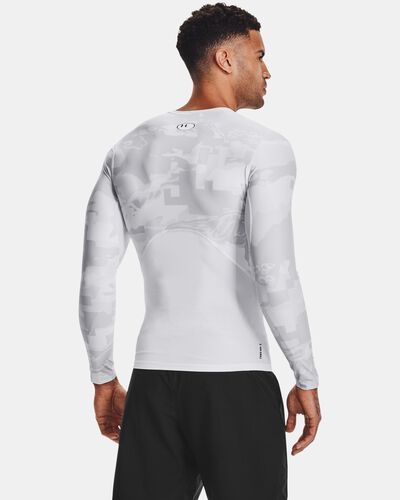 Buy Under Armour Men's UA ColdGear® Compression Mock T-Shirt Grey in Dubai,  UAE -SSS