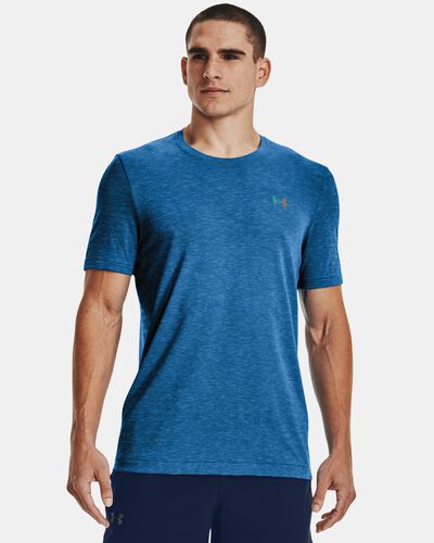 Men's UA RUSH™ Seamless GeoSport Short Sleeve