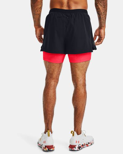 Men's UA RUSH™ Run 2-in-1 Upstream Camo Shorts