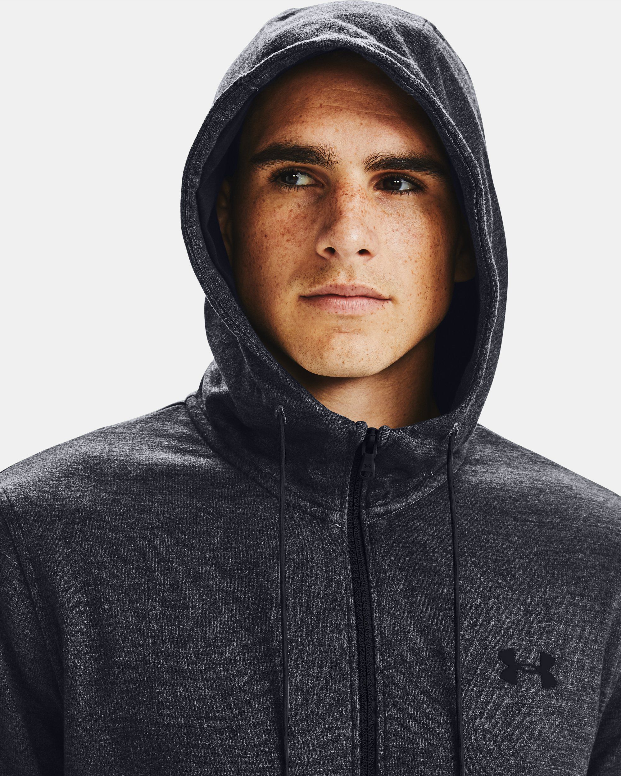 Under armour double knit full zip hoodie sale