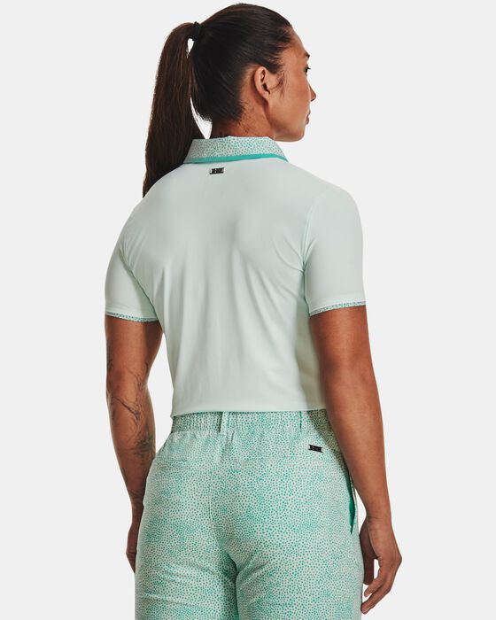 Women's UA Iso-Chill Polo Short Sleeve image number 1