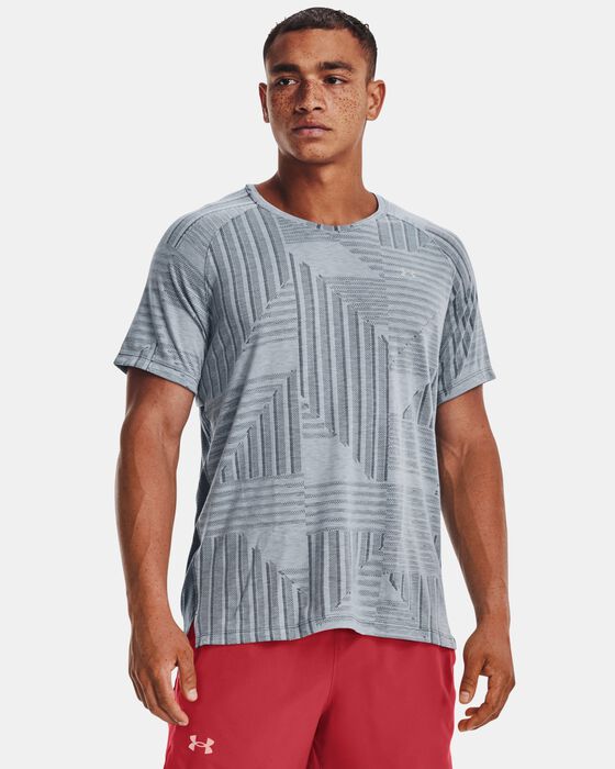Men's UA Streaker Deco Diamond Short Sleeve image number 0